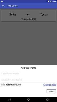 Fifa Game Score Recorder screenshot 8