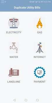 Duplicate Utility Bills screenshot 1
