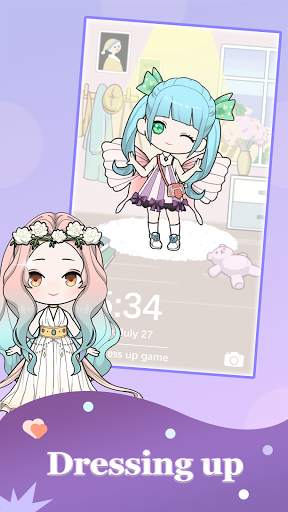 Vlinder Doll 2: dress up games screenshot 5
