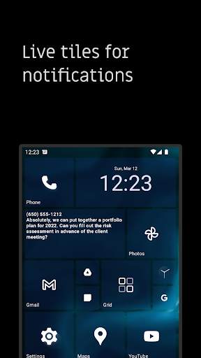 Grid - Windows Phone launcher screenshot 3