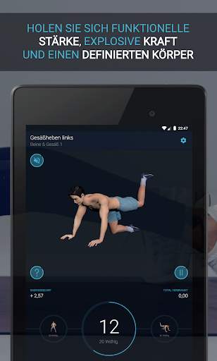 Workout Zuhause - Fitness und Bodybuilding screenshot 16