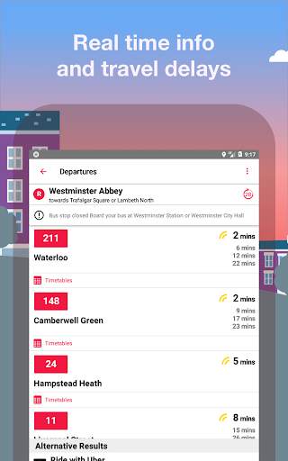 Bus Times London – TfL timetable and travel info screenshot 10