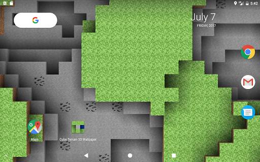 Cube Terrain 3D Live Wallpaper screenshot 7