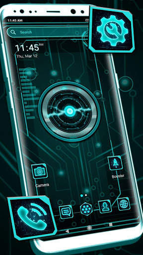 Technology Launcher Theme screenshot 1