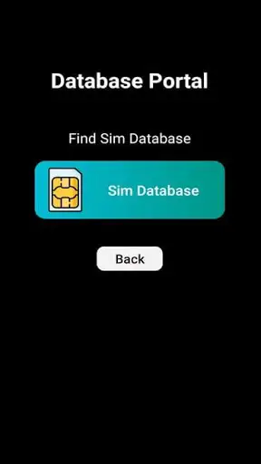 Database Portal screenshot 2