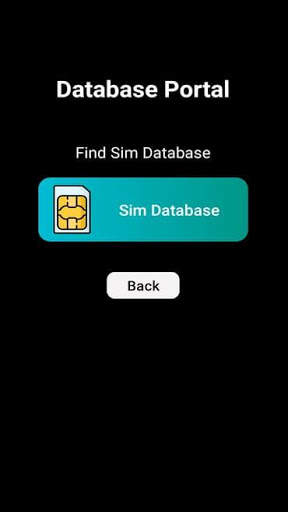 Database Portal screenshot 2