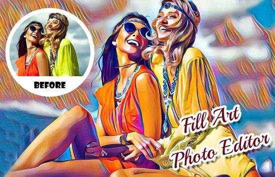 Photo Editor Fill Art Effect 8 تصوير الشاشة