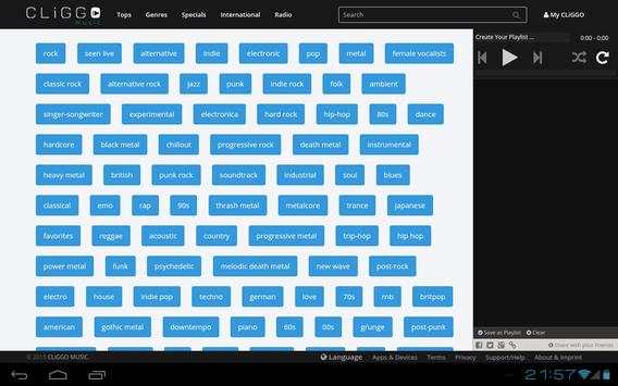 CLiGGO MUSIC screenshot 11