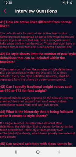 Html Programming App screenshot 6