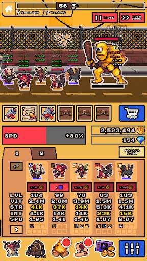 Idle Monster Frontier - team rpg collecting game screenshot 5