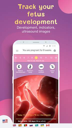 AMMA Pregnancy Tracker & Baby Due Date Calculator screenshot 1