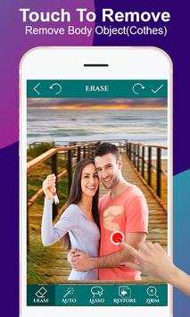 Photo object(cloth) remover - Photo BG Remover screenshot 2