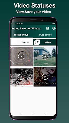 Status Saver - Downloader for Whatsapp Video screenshot 1