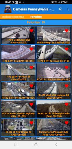 Cameras Pennsylvania - Traffic screenshot 5