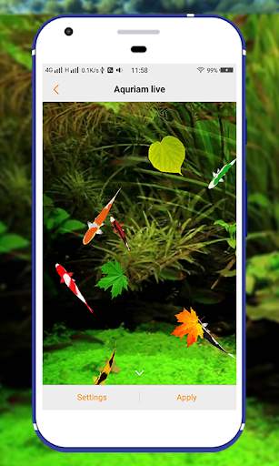 Aquarium Fish Live Wallpaper screenshot 5