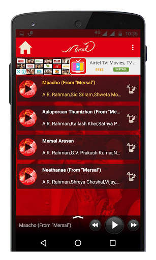 Mersal Tamil Movie Songs screenshot 4