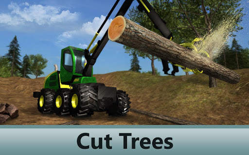 🌲⚙️ Sawmill 🚚 Truck Driver Simulator 3D screenshot 2