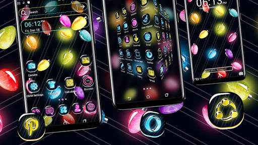 Candy Bulb Launcher Theme screenshot 3