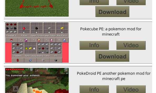 Mods for Minecraft PE screenshot 2