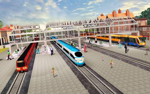 Indian Train City Pro Driving : Train Game screenshot 11