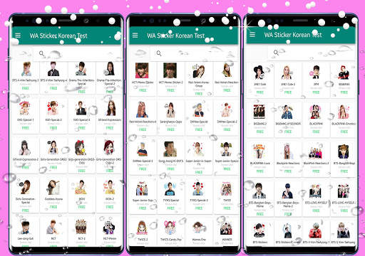 WAStickerApps KPOP Idol Sticker Maker Direct Chat screenshot 4