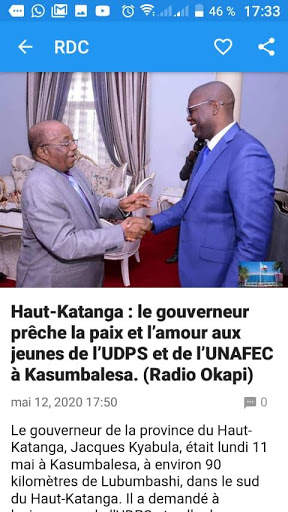 CONGO NEWS screenshot 3