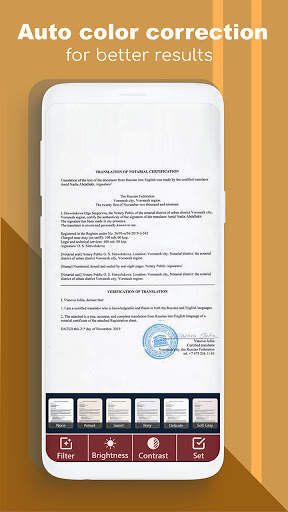 DocoScan screenshot 3