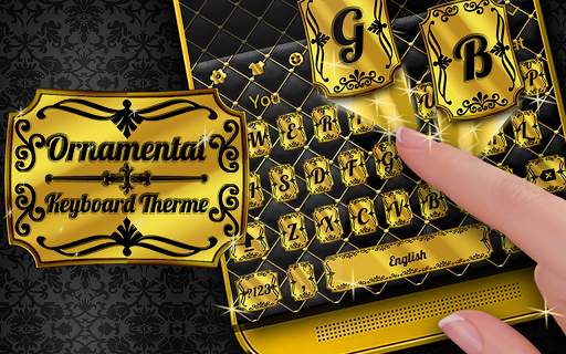 Ornamental Premium Keyboard Theme screenshot 5