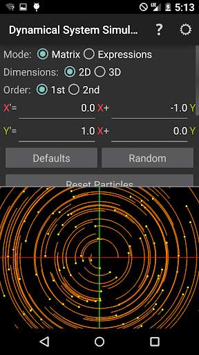 Dynamical System Simulator screenshot 4