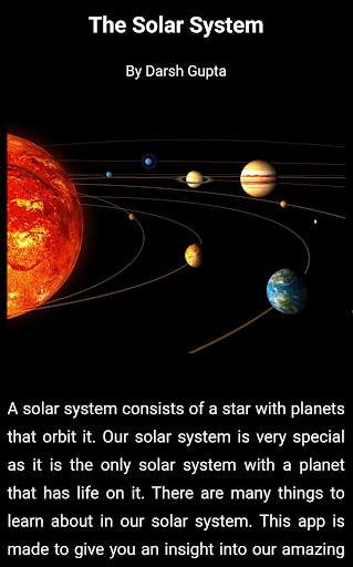 My Solar System screenshot 1