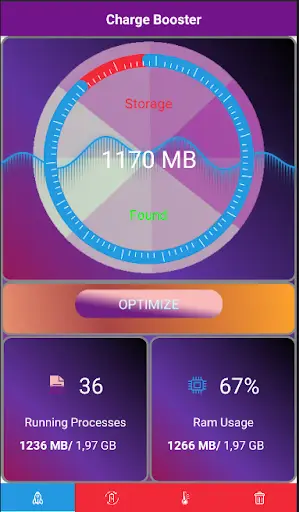 Battery Saver & Clear screenshot 1