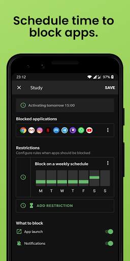 Block Apps & Sites | Wellbeing screenshot 3