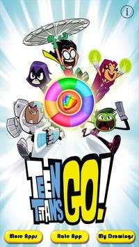 Teen Coloring Titans Go game screenshot 1