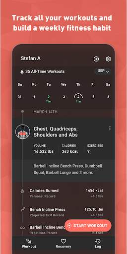 Fitbod Workout & Fitness Plans screenshot 5