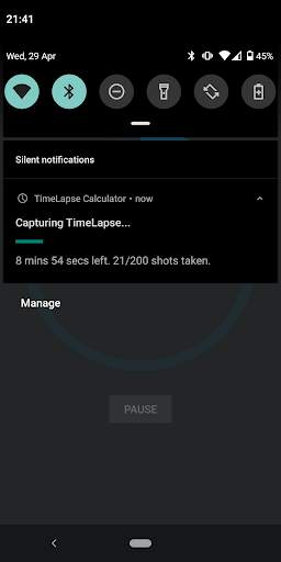 TimeLapse Calculator 3 تصوير الشاشة