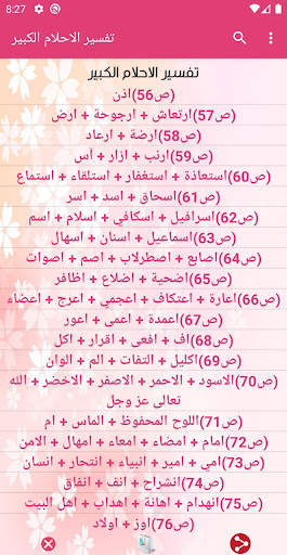 تفسير الاحلام اهل البيت 5 تصوير الشاشة