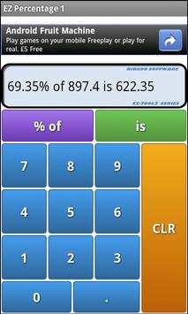 EZ Percentage #1 for Android screenshot 3
