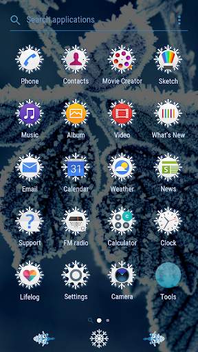 Winter Live Wallpaper Free | Xperia™ Theme screenshot 2
