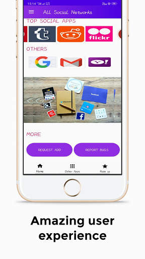All Social Networks - All social media in one app screenshot 3