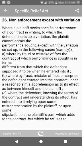 Specific Relief Act 1877 скриншот 4