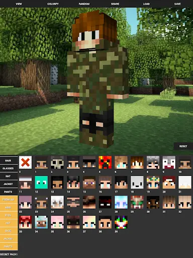 Custom Skin Creator Minecraft screenshot 13