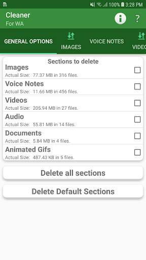 Cleaner for WA screenshot 1