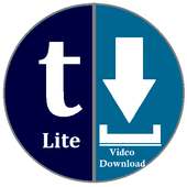 Fast Lite And Hd Video Download For Twitter Lite logo