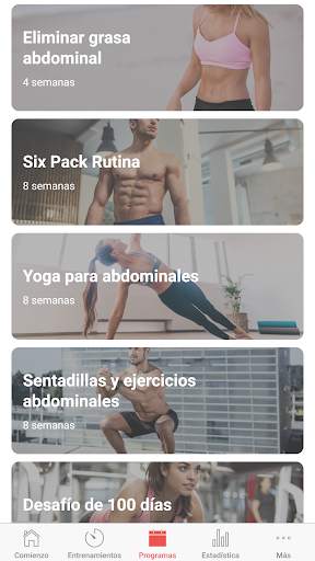Ejercicios para abdomen screenshot 6