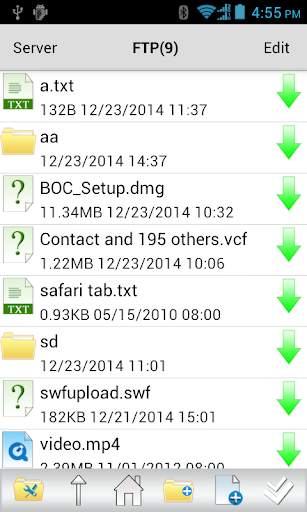 FTP Sprite (FTP Client) screenshot 4