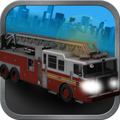 Fire Truck City Driving Sim आइकन