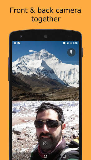Front Back Camera - Dual Selfie Camera screenshot 2