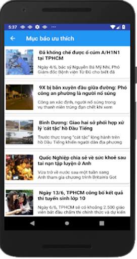 Read news screenshot 2