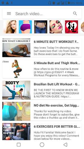 Big Buttocks Exercise - Hips,  screenshot 1