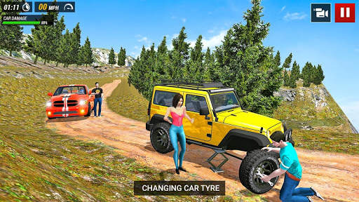 Offroad Jeep Driving Adventure Free screenshot 5